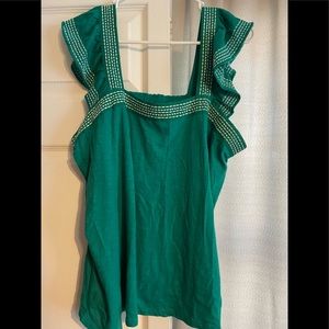 NWT LOFT cotton dressy tank